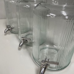 ドリンクサーバー　5Ｌ　イケア　3個の画像