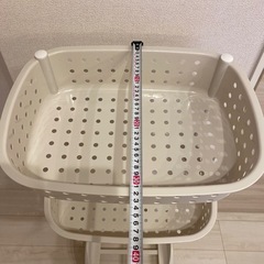 3段ランドリーバスケットの画像