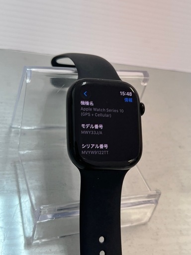 コスパ最強　Apple Watch  10 GPS+セルラーモデル　46mm ブラック
