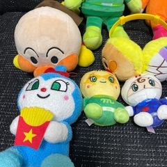 アンパンマンぬいぐるみ　マスコット　イヤマフ　パペット　まとめ売りの画像