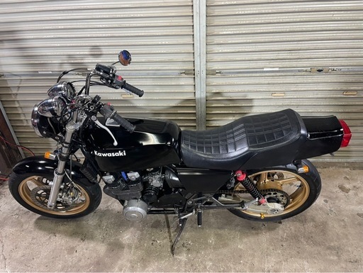 カワサキ　ゼファーχ 実働　車体　始動動画有り　Z400FX仕様　マーシャルヘッドライト　ショート菅　カスタム車　ゼファー400