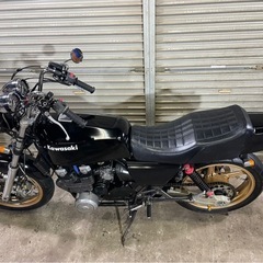 カワサキ　ゼファーχ 実働　車体　始動動画有り　Z400FX仕様　マーシャルヘッドライト　ショート菅　カスタム車　ゼファー400の画像