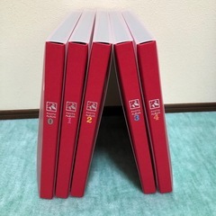アルバム　赤色18冊セットの画像