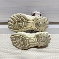 中古子供用サンダルお下がり☆女の子プティマイン薄ピンクの画像