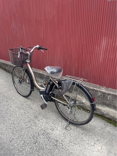 【京都発】京の楽チャリ　電動アシスト自転車　26インチ　ヤマハ　