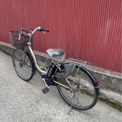 【京都発】京の楽チャリ　電動アシスト自転車　26インチ　ヤマハ　の画像