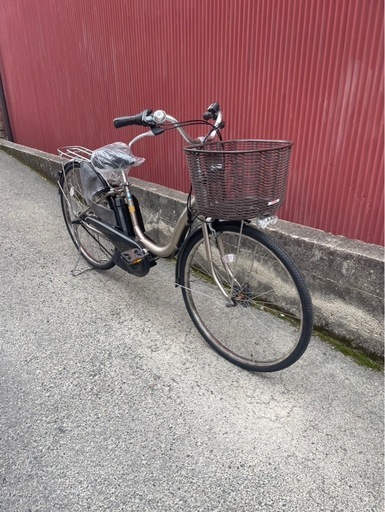 【京都発】京の楽チャリ　電動アシスト自転車　26インチ　ヤマハ　
