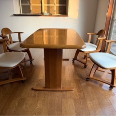 ダイニングデーブルセットの画像