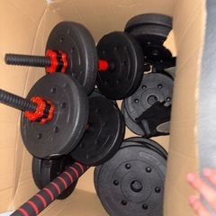 30キロのダンベルの画像