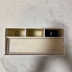 ニトリ　リモコンティッシュボックス
の画像