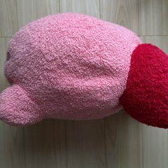 ②星のカービー　ぬいぐるみ　大きな　クッション　購入者に差し上げます！の画像