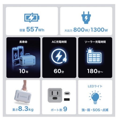 山田様  ポータブル電源 2台