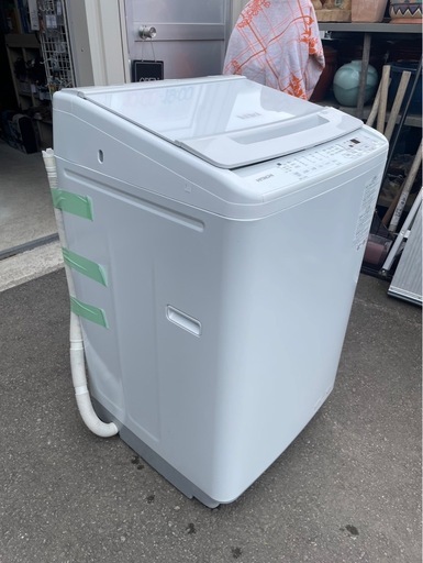 美品高年式HITACHI日立全自動洗濯機BEAT WASHビートウォッシュBW 