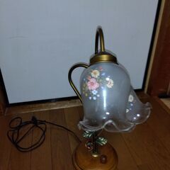 アンティーク　電気スタンド照明器具　40W2灯の画像