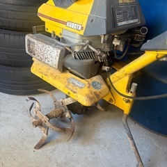 油谷 №3006 耕運機 クボタ TMA25 MIDY 管理機 ミニ耕運機 家庭菜園 エンジン GS95V-T トラクター 中古 圧縮弱しの画像