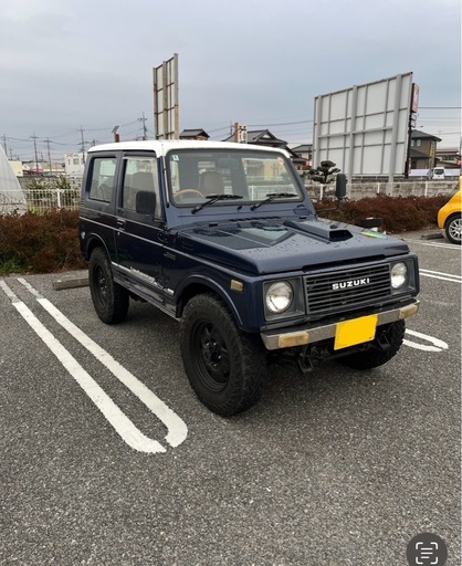 ジムニー　ja11 バンパー　　ステンレス