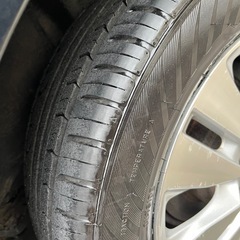 16インチアルミ　タイヤバリ山　4本の画像