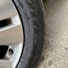 16インチアルミ　タイヤバリ山　4本の画像