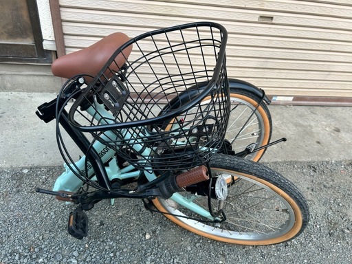 【販売済】⭐︎折りたたみ自転車 20インチ  折り畳みハンドル カゴ・ライト付 シマノ製6段変速 自転車 ⭐︎