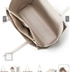 グレイル　GRL レザートートバッグ　ブラック　通勤　通学の画像