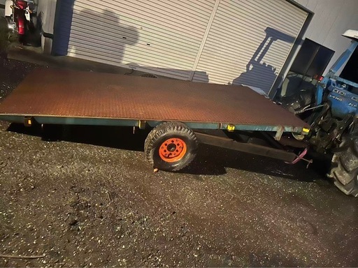 トレーラー（荷台）出品します。 荷台サイズ：幅1.5m × 長さ3m
