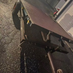 トレーラー（荷台）出品します。 荷台サイズ：幅1.5m × 長さ3mの画像