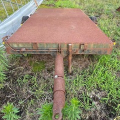 トレーラー（荷台）出品します。 荷台サイズ：幅1.5m × 長さ3mの画像