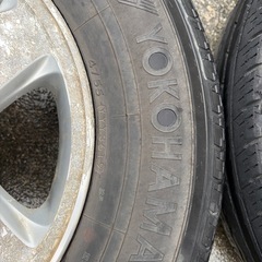 アルミホイール　15インチ　日産キャラバンe25純正　４本セットの画像