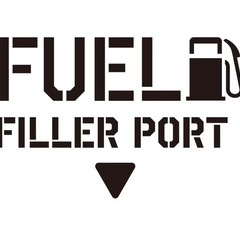 まとめて購入価格あり‼️ 😁未使用❗️補給口ステッカー😁　1枚😊の画像