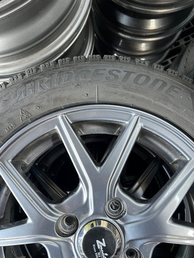 155/65R14, ブリヂストン,2021年  アルミホイル4本セット