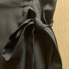  巻きスカート風スカート　Mサイズ　ネイビーの画像