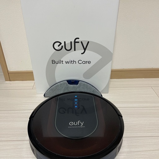 Anker Eufy (ユーフィ) RoboVac G30 Hybrid (ロボット掃除機) 【スマート・ダイナミック・ナビゲーション 2.0 / 2-in-1 吸引・水拭き両用/Wi-Fi対応/超薄型/強力吸引/自動充電/BoostIQ搭載/境界線テープ対応/効率的な清掃/スマート機能】ブラック