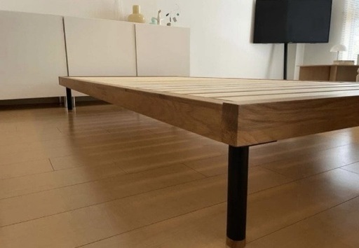 美品　正規品ベッドフレーム シングル UNIK ユニック　ノーウェアライクホーム　無印　IKEA イケア