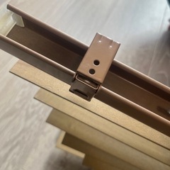 ニトリ　木製ブラインド 約90cm幅×2個セット　欠品なし の画像
