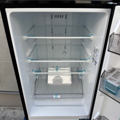 354⭐️2025年製★ほぼ新品★東芝　冷蔵庫　マットブラック　黒　一人暮らしの画像