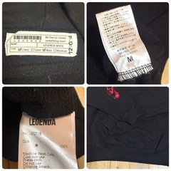 LEGENDA 伝説東京 「不動明王」 ルーズシルエットプルオーバーパーカーの画像