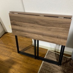 【4月処分・最終値下げ】ニトリ 折りたたみデスク パソコンデスク マルシェ イベントの画像
