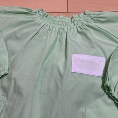 みやの森こども園　スモック　110センチの画像