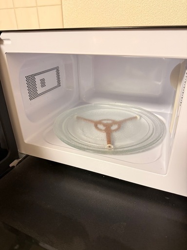 電子レンジ、冷蔵庫のセット