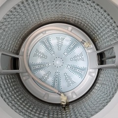 389⭐️2023年製美品★アクア　洗濯機　8KG 大型　インバーター　ガラス扉の画像