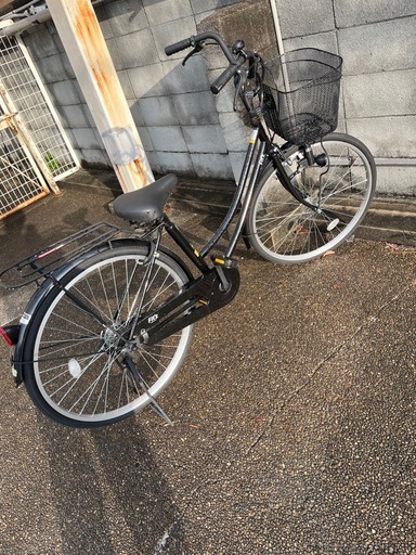新品未使用に近い　自転車