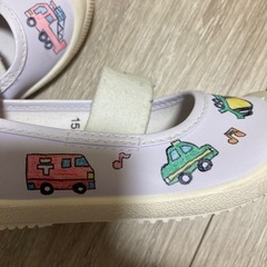 上履き15センチの画像