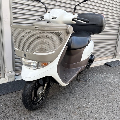 5433.超高年式　現行型レッツバスケット　SEPエンジン　千葉県柏市　即日配送、自走引き取りも可能