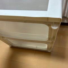 3段衣装ケースの画像