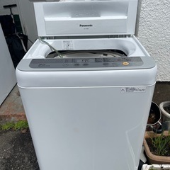 PANASONIC 洗濯機　2017製の画像
