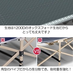 簡易ベッドの画像