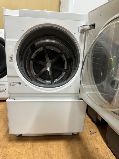 パナソニック NA-VG1500R ドラム式洗濯乾燥機 Cuble (洗濯10.0kg /乾燥5.0kg・右開き) ホワイト 2021