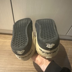 VANS ヴァンズ スケートハーフキャブ スニーカー　23.5の画像