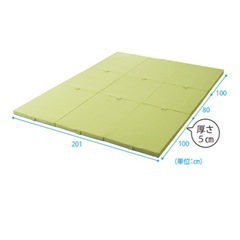 バランスマットレス   201cm×100cm　2枚の画像