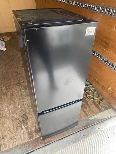 NO B963?福岡市内配送設置無料✨?yselect YRZF15J ヤマダオリジナル ２ドア冷蔵庫 (156L・右開き) ブラック
